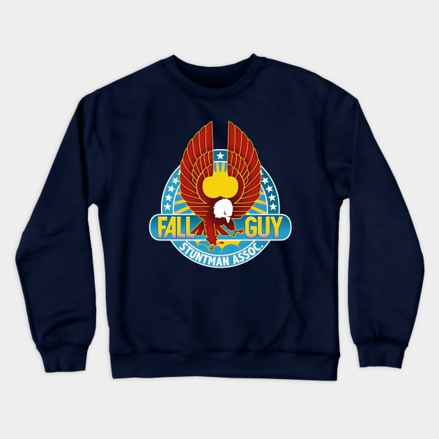 The Fall Guy Logo Crewneck Sweatshirt by GraphicGibbon